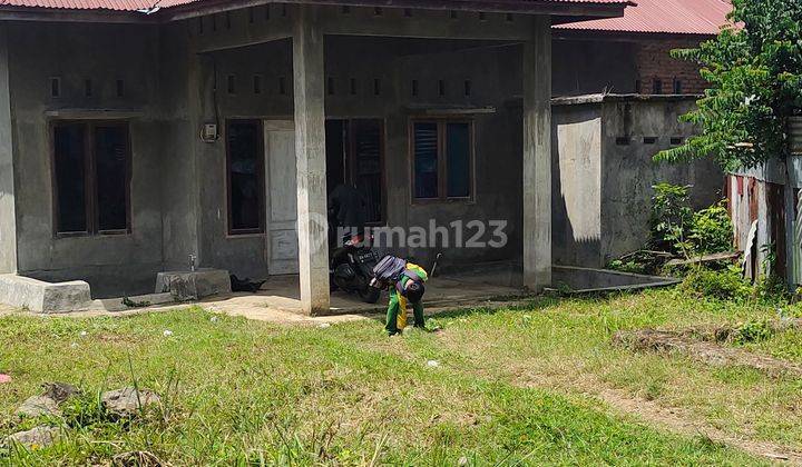 Dijual rumah kondisi 70 % dekat kantor camat lubuk kilangan 1