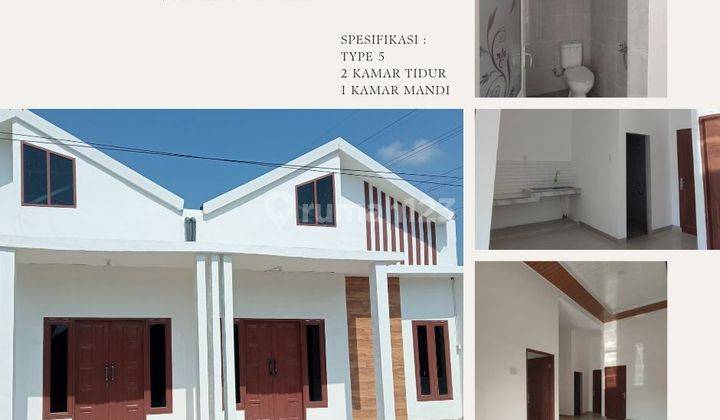 Rumah cantik siap huni bisa kpr lokasi di kapten sumarsono 1