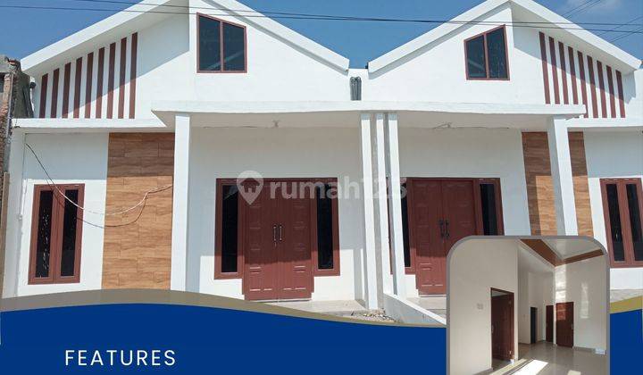 Rumah termurah di tengah kota lokasi di kapten sumarsono 1