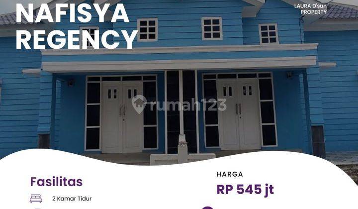 Siap huni rumah cantik lokasi medan helvetia 1