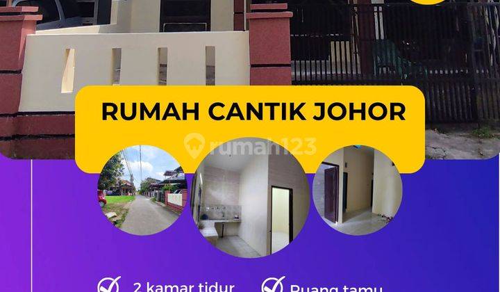 Rumah murah siap huni lokasi medan johor eka nusa 1