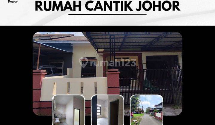 Termurah di tengah kota rumah siap huni lokasi medan johor 1