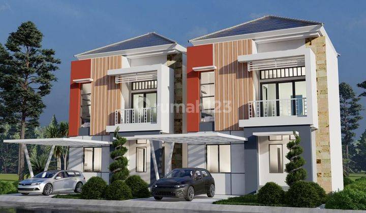 Rumah indent cantik minimalis lokasi medan sunggal 2