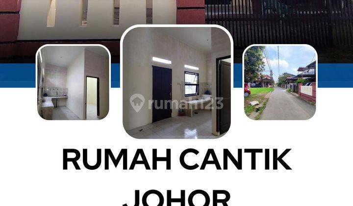 Ready rumah siap huni lokasi medan johor eka nusa 1