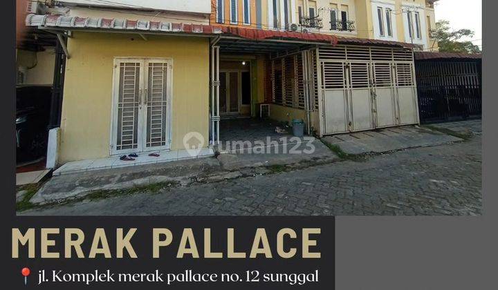 Rumah 2 lantai lokasi di tengah kota lokasi medan sunggal 1