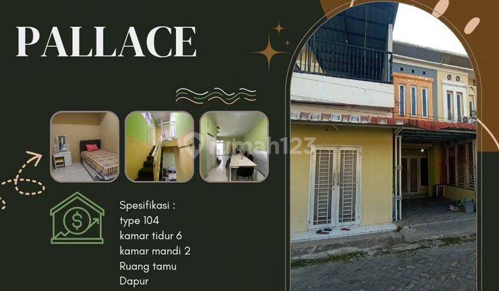 Rumah 2 lantai siap huni lokasi medan sunggal 1