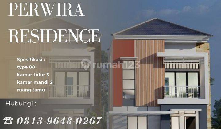 Rumah indent 2 lantai lokasi gatot subroto medan sunggal 1