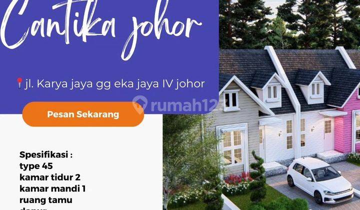 Rumah indent murah lokasi medan johor karya jaya 1