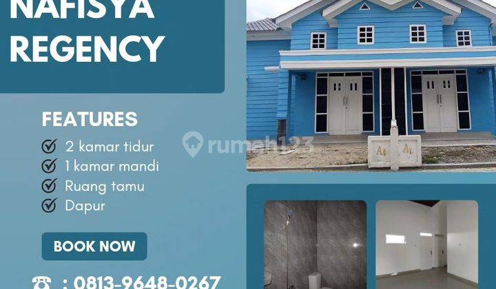 Rumah siap huni lokasi kapten muslim medan helvetia 1