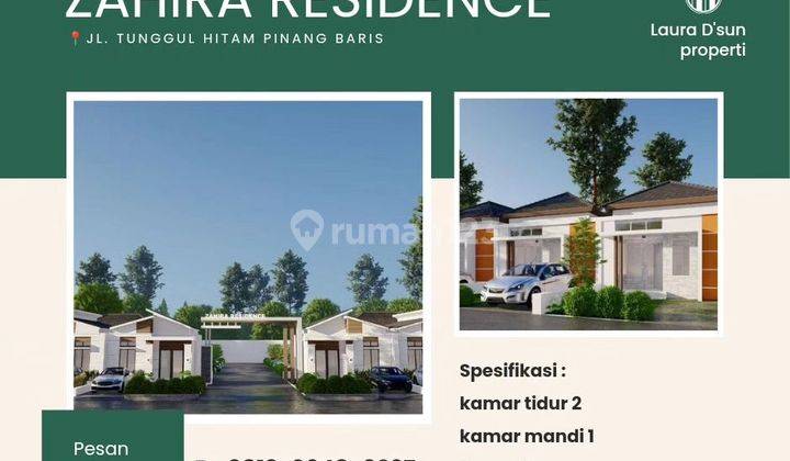 Rumah siap huni lokasi pinang baris medan sunggal 1