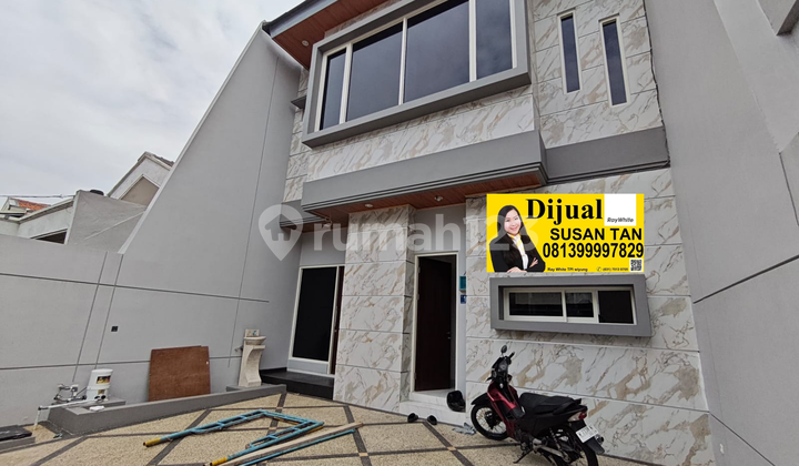 Dijual Rumah Darmo Permai Utara Mewah Modern Lebar 8