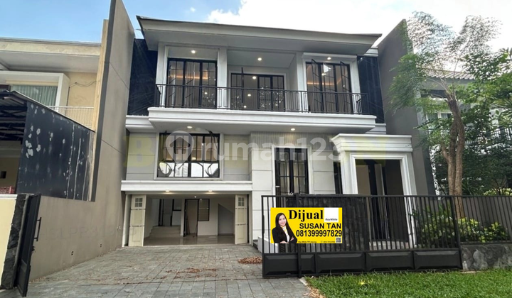 Rumah Mewah American Tropis Di Jalan Raya Royal Residence Jalan Utama