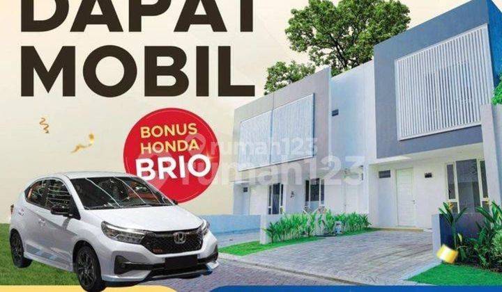 BELI RUMAH 2LT DI DIAN ISTANA GRATIS LANGSUNG 1 UNIT MOBIL HONDA BRIO 1