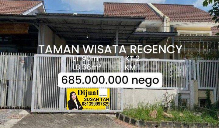 Paling Murah Di Sekitaran Wiyung Taman Wisata Regency 1