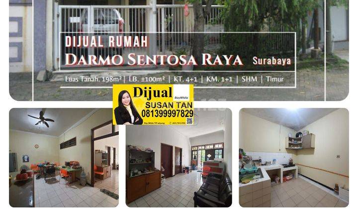 Dijualcepat 

rumah Darmo Sentosa Jajar Tunggal Surabaya 1