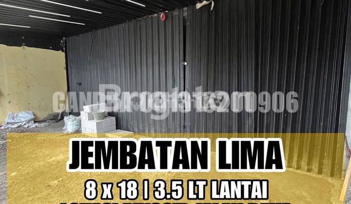 RUKO 3.5 LT JEMBATAN LIMA TAMBORA 8 x 18 1