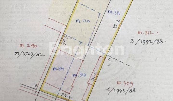 TANAH 2050 M2 DAAN MOGOT KOMERSIAL 1