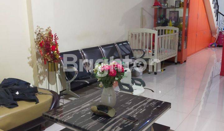 RUMAH KAV POLRI 4x20 JELAMBAR DALAM KOMPLEK 1