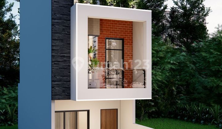 Brand New Rumah Duri Kepa 4.3x18 Shm 3 Lantaiselangkah Ke Tanjung Duren 2