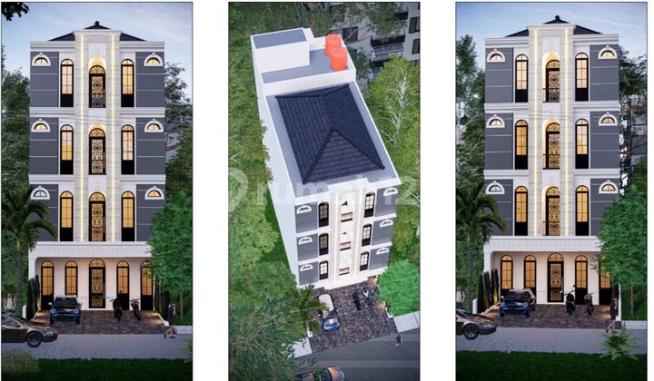 V003 Dijual Rumah Kos Tanjung Duren 8 X 19.5 Jalan 3 Mobil Lega 39 Kamar