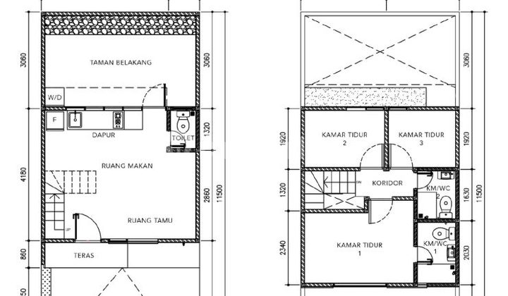 For Sale: Empty X2 Type House at Park Serpong By Rumah Chinida (Jb) 2