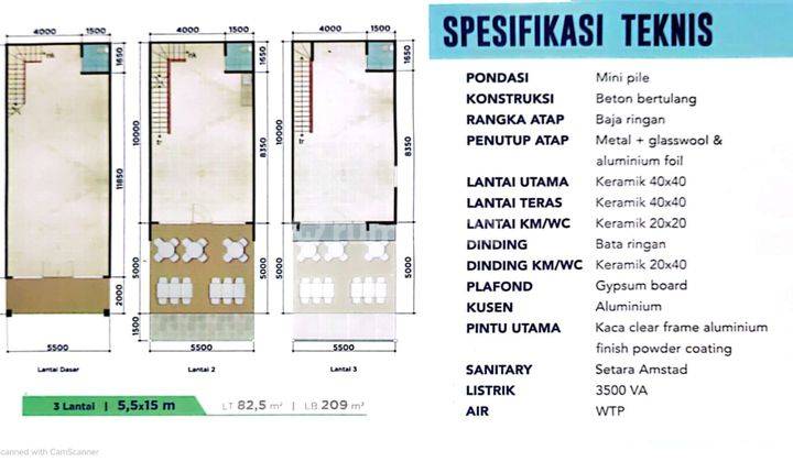 Jual Ruko 3 Lantai Bagus HGB di Arcadia Grande Gs By Rumah Chinida 1