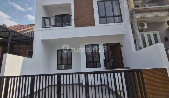 Jual Rumah Modern Minimalis Hadap Timur di Melati Mas, Serpong Utara 1