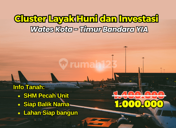 Tanah Prospek Investasi di Wates, Kulon Progo SHM 174 m² 1