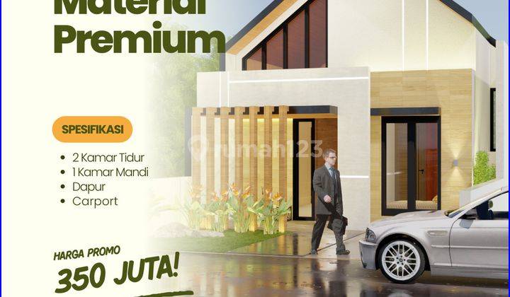 Promo Rumah Jogja, Timur Bandara YIA, Desain Mewah 1