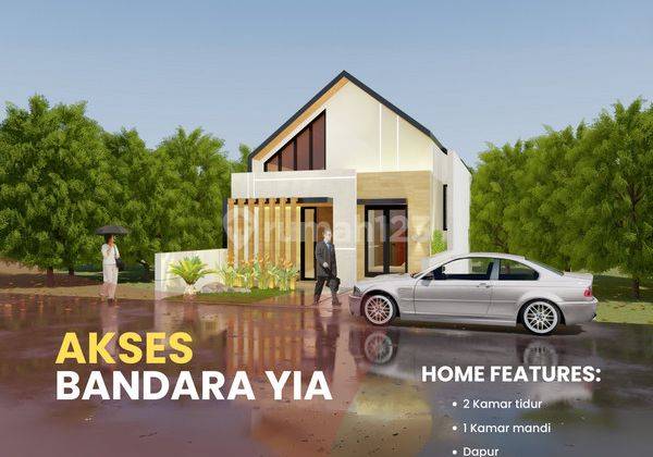 Desain Scandinavian, Rumah Promo Yogyakarta, 350 JT All In 1