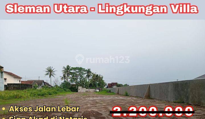 Dijual Tanah Villa di Pakem, Sleman SHM 273 m² 1