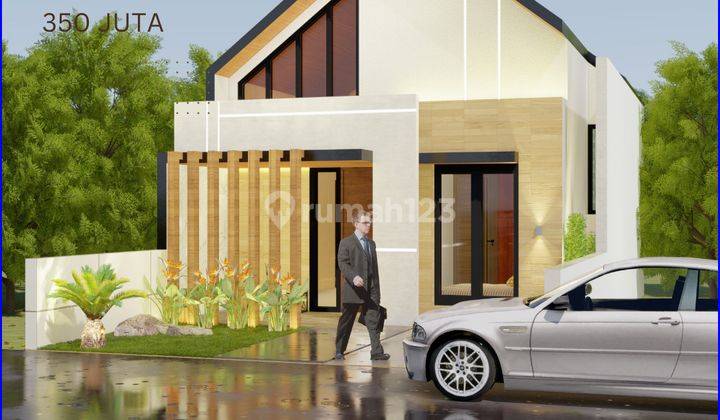 Rumah Promo Yogyakarta, Desain Scandinavian, 350 JT All In 1