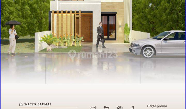 Desain Scandinavian, Rumah Promo Jogja, 350 JT All In 1