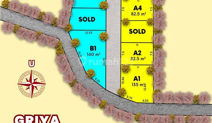 View Estetik Persawahan, Tanah Sleman Dijual, Legalitas Shmp 1