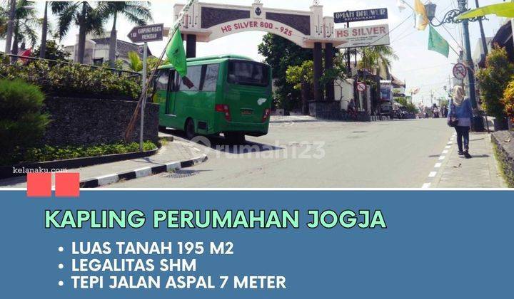 Dijual Pekarangan Bantul, 9 Menit Ringroad Timur, Siap Akad Notaris 1