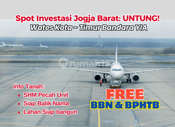 Tanah di Wates, Kulon Progo SHM 148 m² Prospek Investasi 1