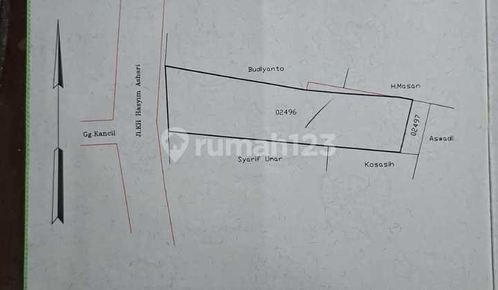 Tanah di Lokasi yang Sangat Strategis di Jalan Raya Cipondoh Tangerang Banten