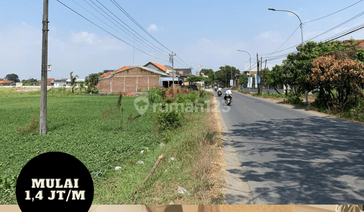 Kavling Mutiara Bumiharja Tarub Sudah Urug Nempel Jalan Utama 2