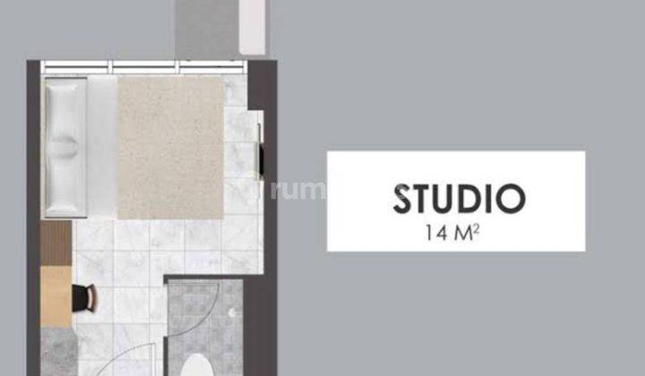 Disewakan Apartemen Osaka Semi Studio Furnish di Pik 2 1