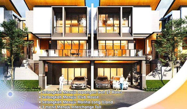 Rumah Permata Golf Residences Pik2, Uk 10x15, Hunian Asri di Tengah Lapangan Golf 1