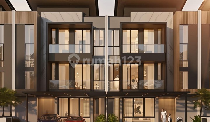 Dijual Rumah Mewah Tepi Pantai, The Peninsula Residences 10X25, Dekat Pusat Kuliner