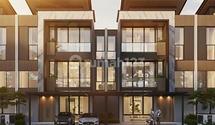 Dijual Rumah Mewah Tepi Pantai, The Peninsula Residences, Uk 10X20, Dekat Pusat Kuliner & Cbd