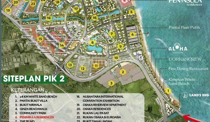 Rumah Peninsula Residences Pik2, Uk 8x20, Hunian Tepi Pantai 2