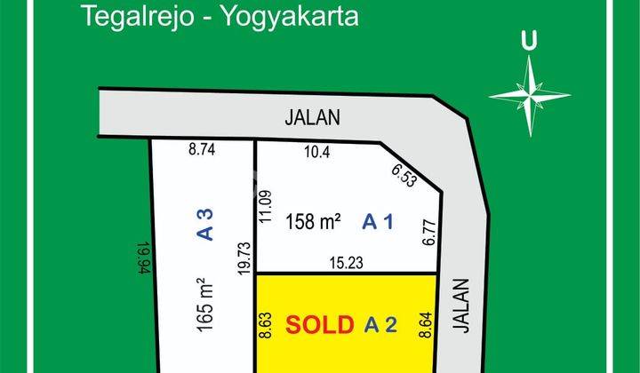 Tanah Kavling Murah Tengah Kota Jogja, Terbatas 2 Unit Terakhir 2