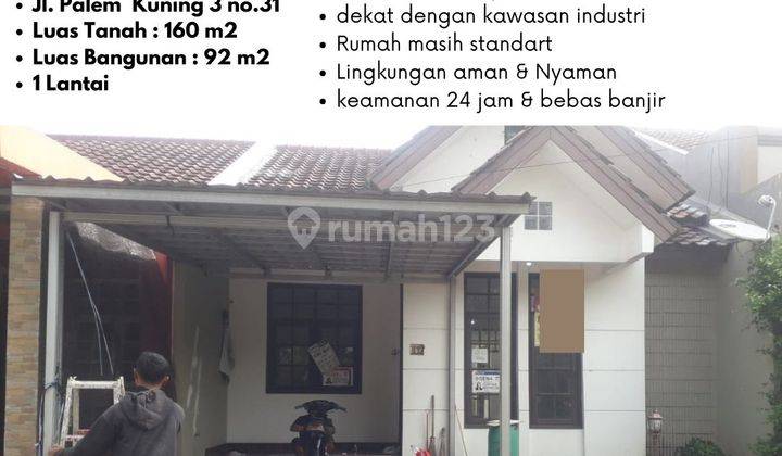 Dijual Rumah 1 Lantai di Taman Beverly Lippo Cikarang 1