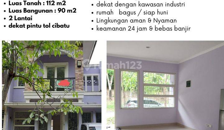 Disewakan Rumah Siap Huni di Ambrosia Lippo Cikarang 1