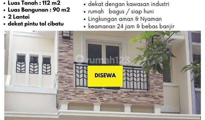Disewakan Rumah Siap Huni di Ambrosia Lippo Cikarang 1