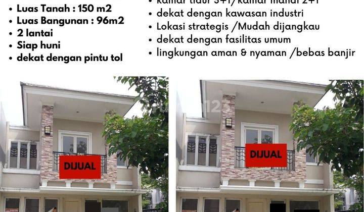 Dijual Rumah di Ambrosia Lippo Cikarang 1