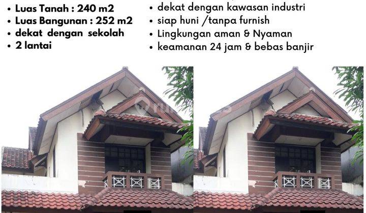 Disewakan Rumah 2 Lantai di Palem Utama Beverly Lippo Cikarang 1