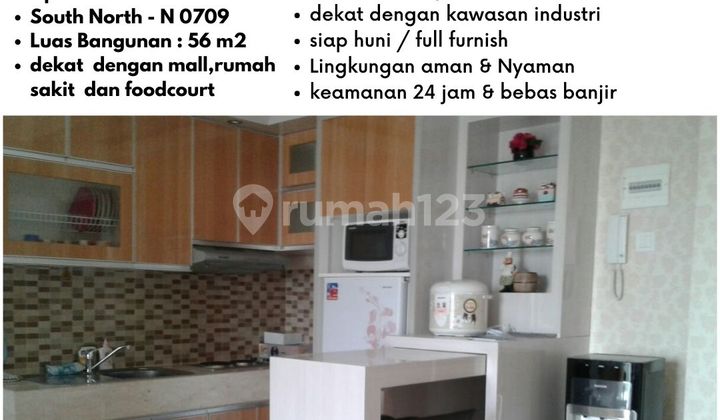 Disewakan Apartemen Trivium Lippo Cikarang 2 Kamar Siap Huni